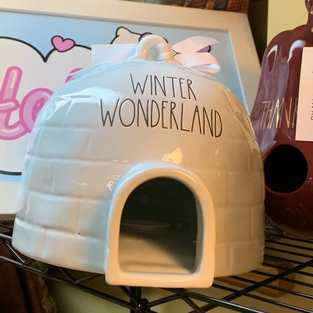 NWT! RAE DUNN IGLOO BIRDHOUSE. - Picture 5 of 5